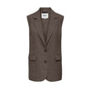 ONLY - VEST - LINDA 15314265 - MAJOR BROWN MELANGE