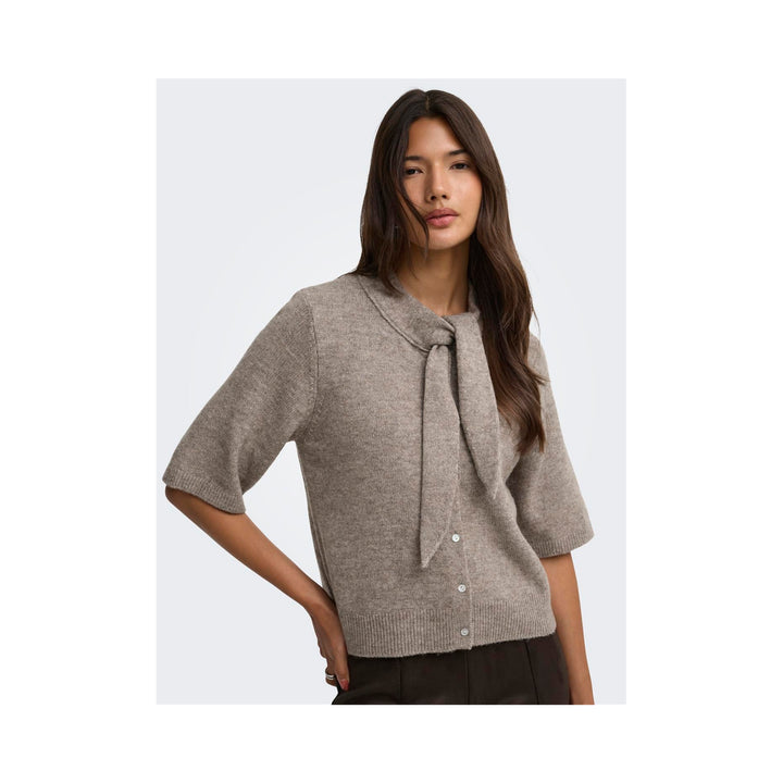 ONLY - CARDIGAN - LANA 15389153 - TAUPE GRAY