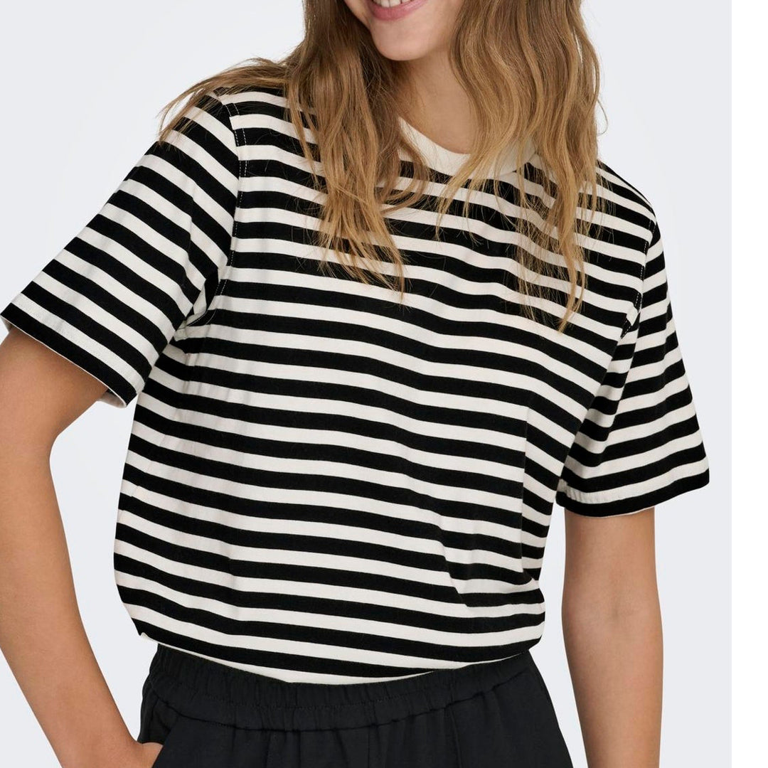 ONLY - T-SHIRT - LIVINA 15272227 - CLOUD DANCER