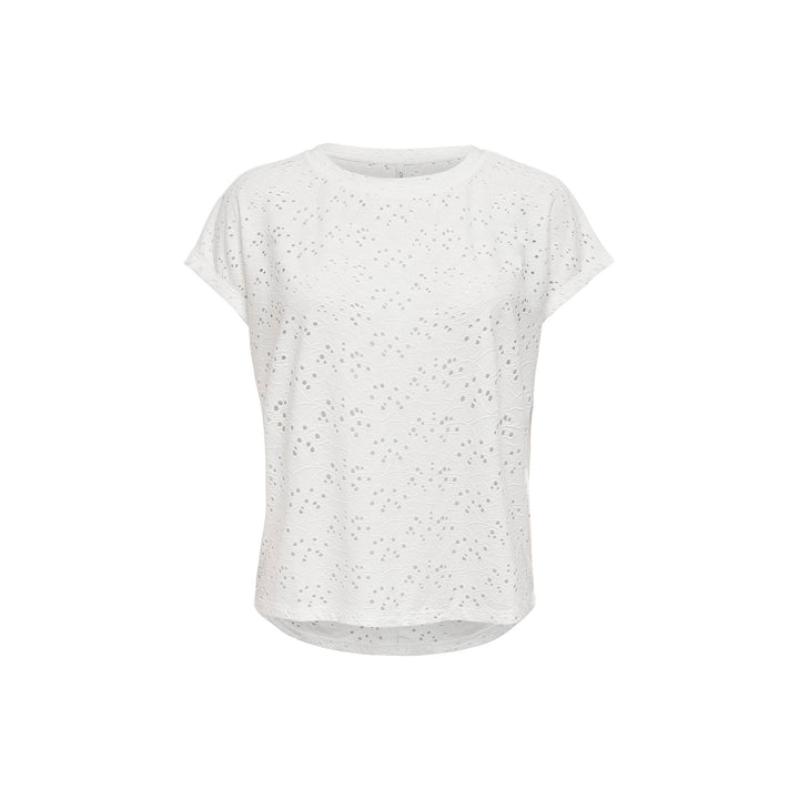 ONLY - T-SHIRT - SMILLA 15231005 - CLOUD DANCER