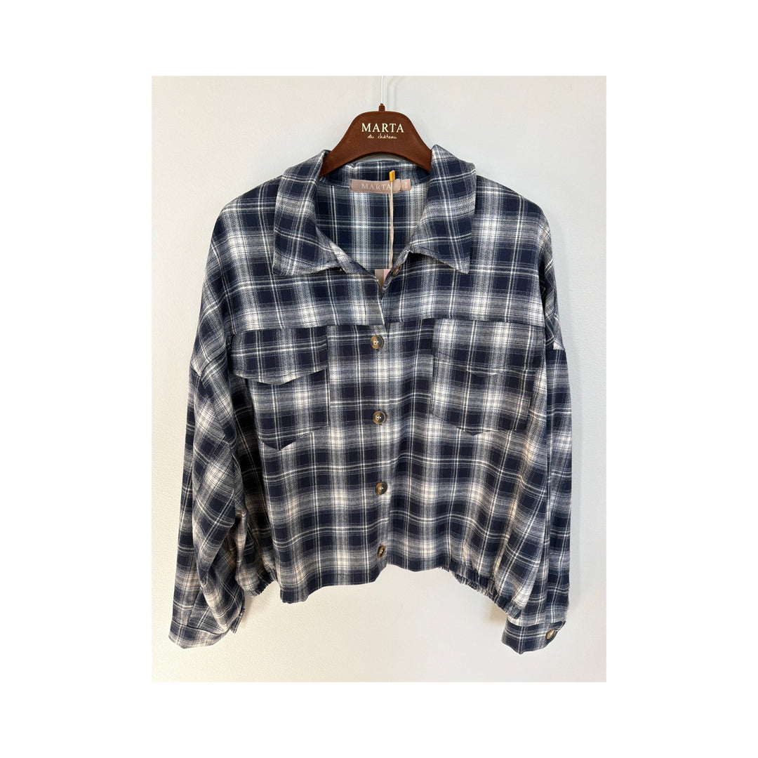 MARTA DU CHATEAU - SKJORTE - MARBELLA 268629 - BLUE