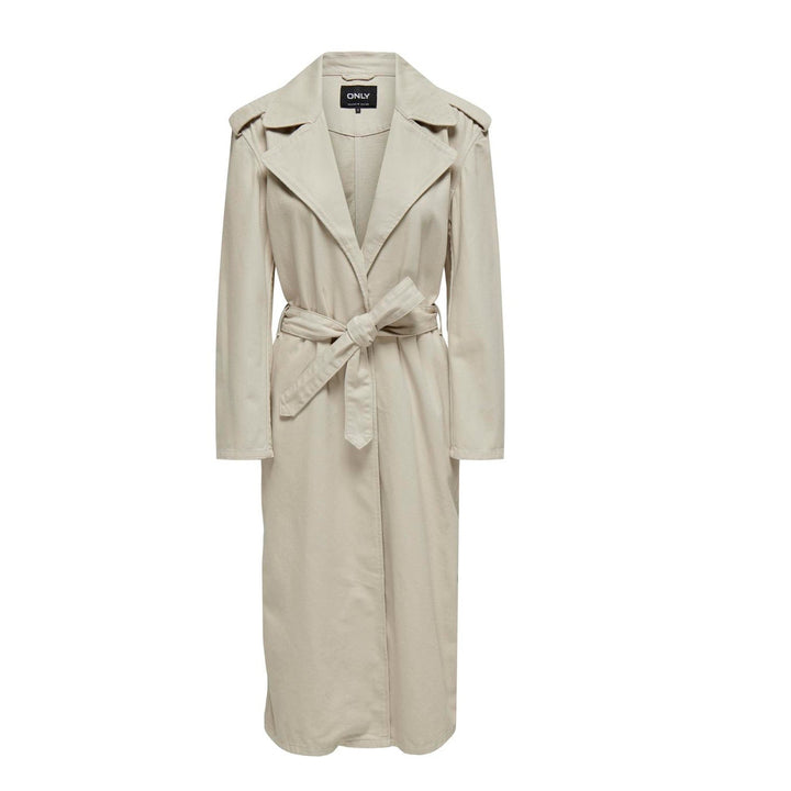 ONLY - TRENCHCOAT - MANILA 15322444 - PUMICE STONE