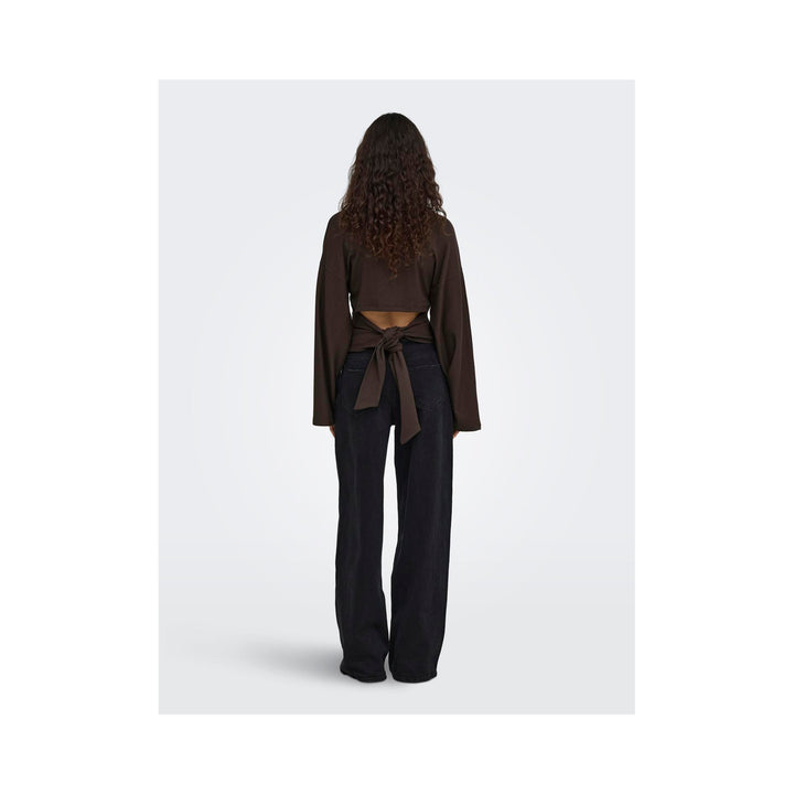 ONLY - TOP - ESTRID 15383267 - COFFEE BEAN
