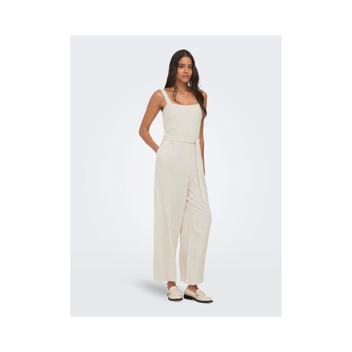 ONLY - JUMPSUIT - SIESTA LINEN 15370393 - MOONBEAM