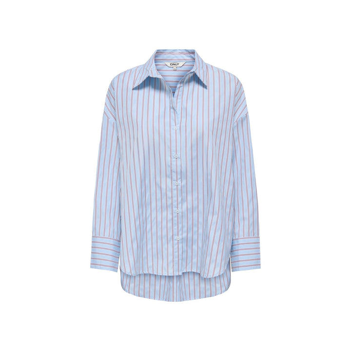 ONLY - SKJORTE - ALVA 15367554 - DUSTY BLUE