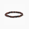 SOÏ -  KRYSTAL ARMBÅND - RED TIGER EYE 6 MM.