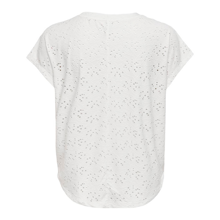 ONLY - T-SHIRT - SMILLA 15231005 - CLOUD DANCER