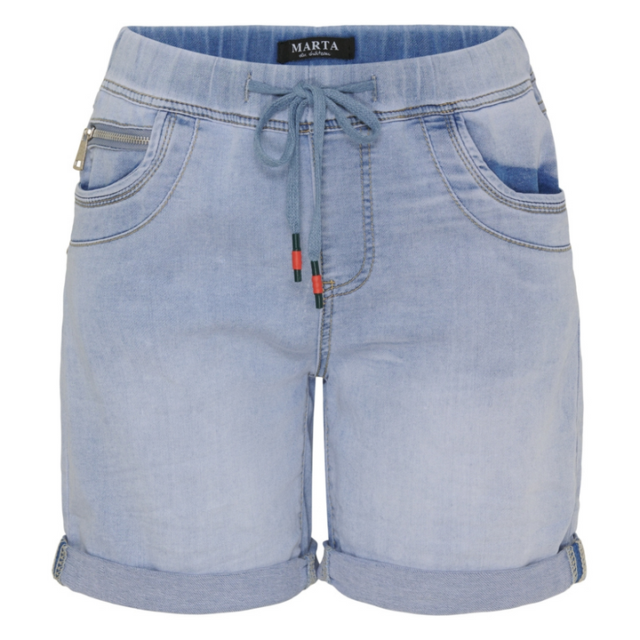 MARTA DU CHATEAU - SHORTS - RITA MDC147 - DENIM