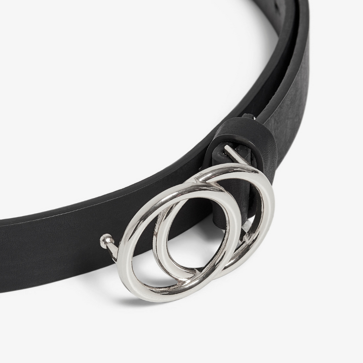 ONLY - BÆLTE - RASMI  15185213 - SORT/SØLVFARVET