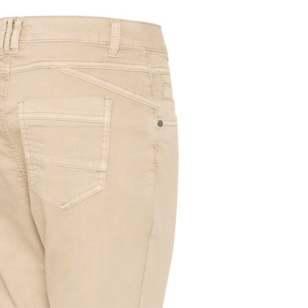 PULZ - JEANS - ROSITA ANKLE 50208674 - WHITE PEPPER