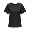 ONLY - T-SHIRT - EBBA 15324887 - BLACK/RILLY FLOWERY