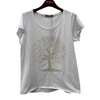 MARTA DU CHATEAU - T-SHIRT - MARIE 1535 - WHITE TREE