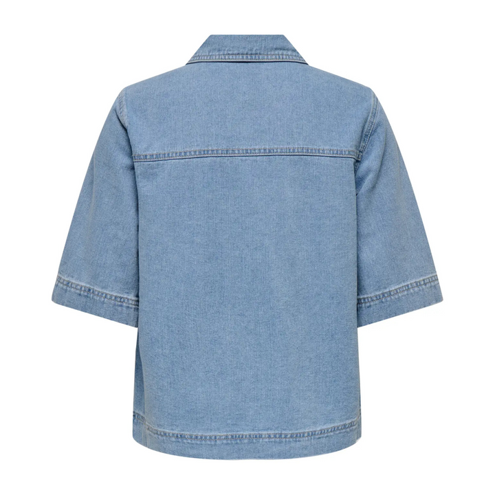 ONLY - DENIMSKJORTE - BELLE 15347084 - LIGHT BLUE DENIM