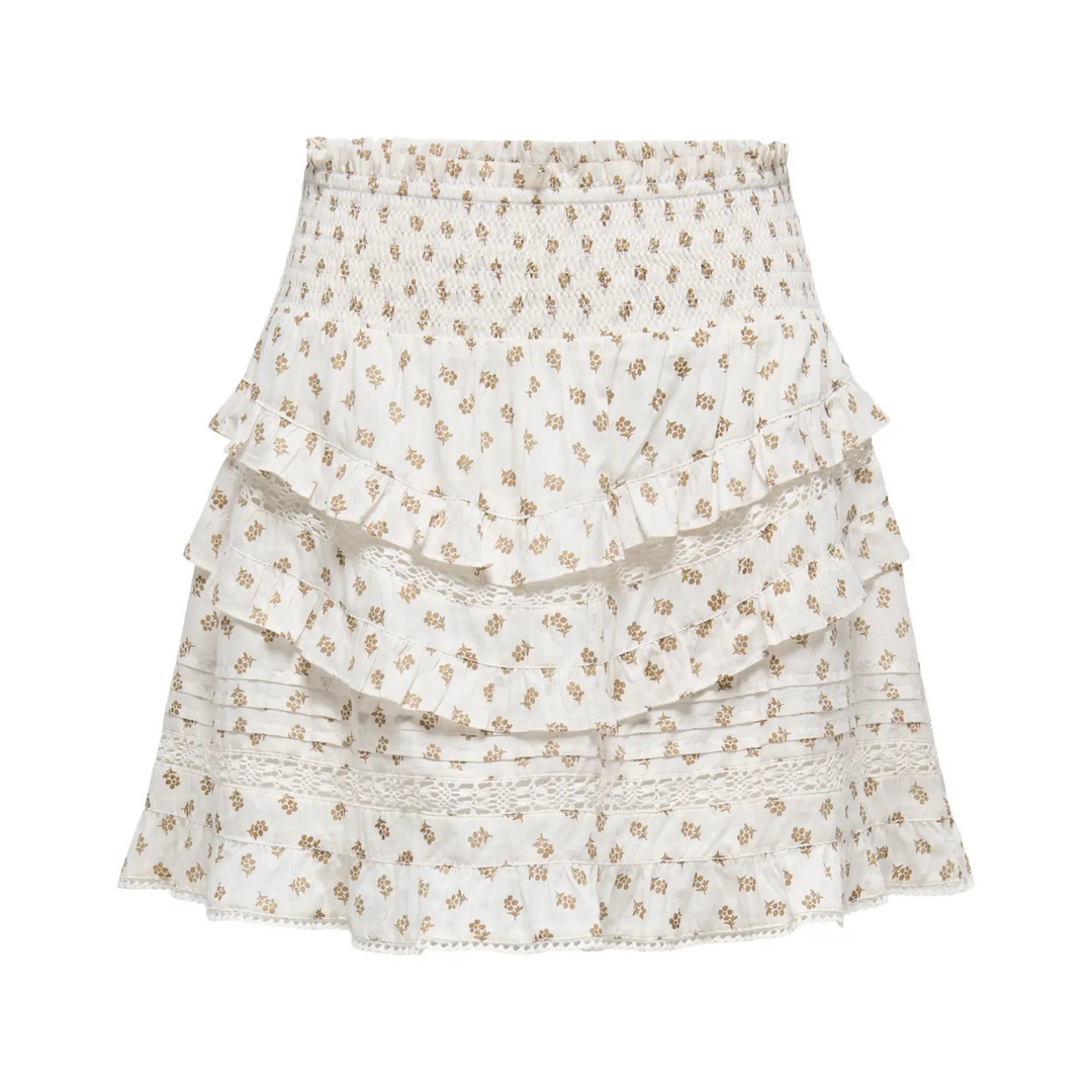 ONLY - NEDERDEL - JASMIN 15352497 - CLOUD DANCER/KELP FLOWER
