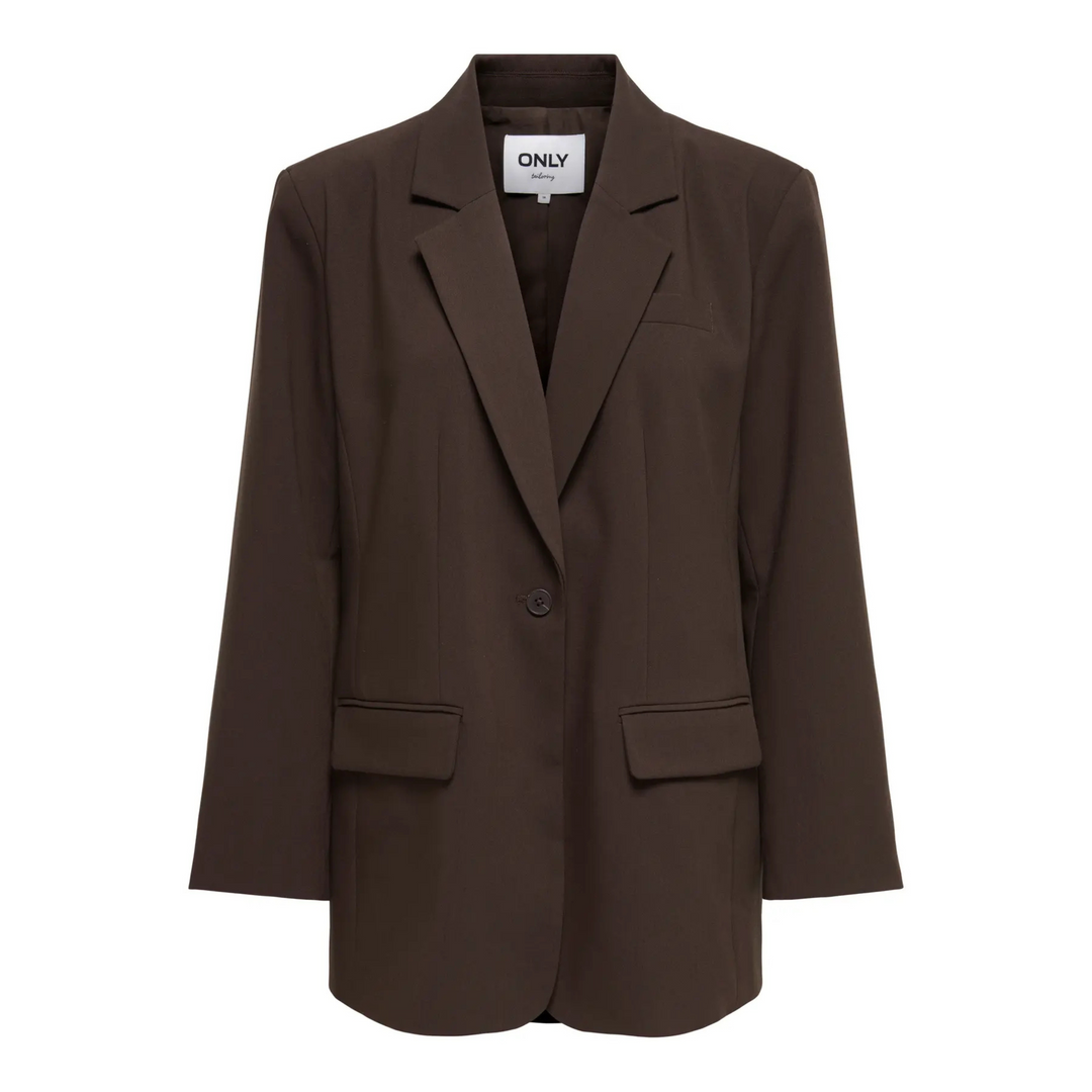 ONLY - BLAZER - LINDA-RAVEN 15371106 - COFFEE BEAN