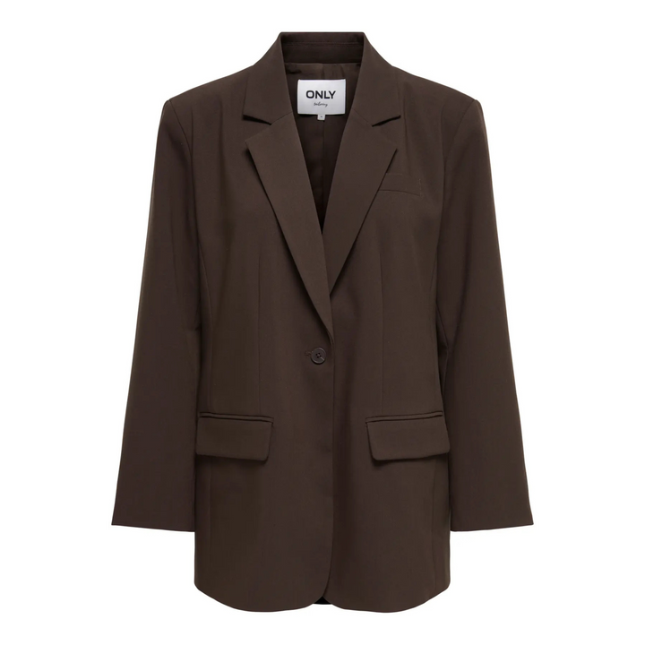 ONLY - BLAZER - LINDA-RAVEN 15371106 - COFFEE BEAN