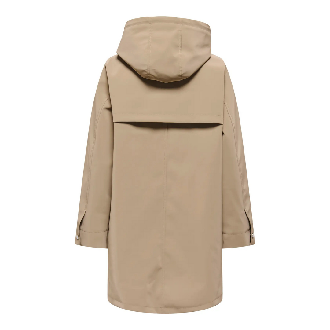 ONLY - REGNJAKKE - SIA 15361318 - SILVER MINK