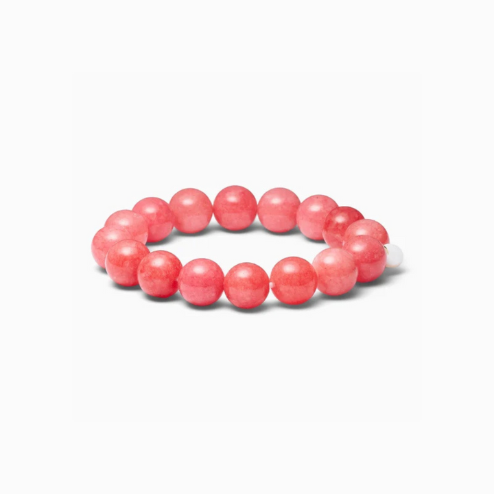 SOÏ - KRYSTAL ARMBÅND - CHUNKY REDSTONE QUARTZ 12 MM.