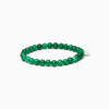 SOÏ -  KRYSTAL ARMBÅND - GRØN JADE 6 MM.