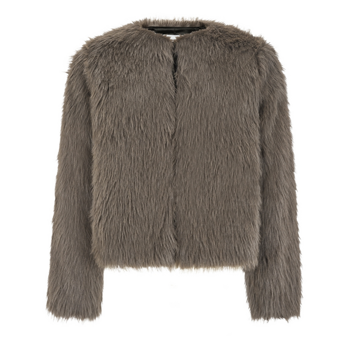 SOFT REBELS - JAKKE - ESTELLE FAUX FUR SR625-600 - FALCON