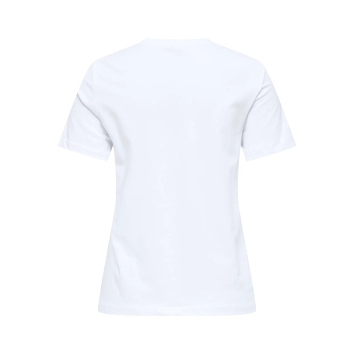 ONLY - T- SHIRT - KETTY 15288473 - BRIGHT WHITE/CHERRIES