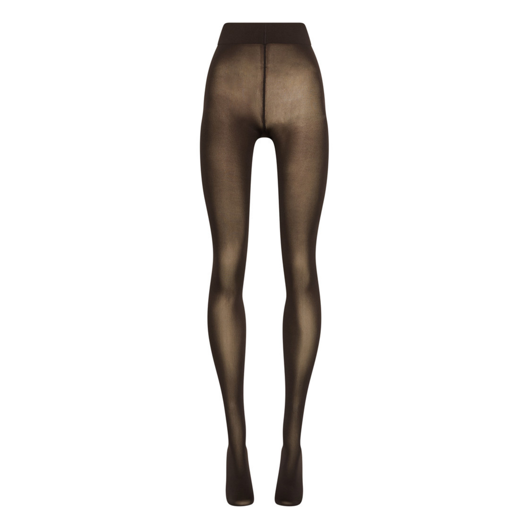 WOLFORD - STRØMPEBUKSER - VELVET DE LUXE 66 14775 - 4825 SOFT CACAO