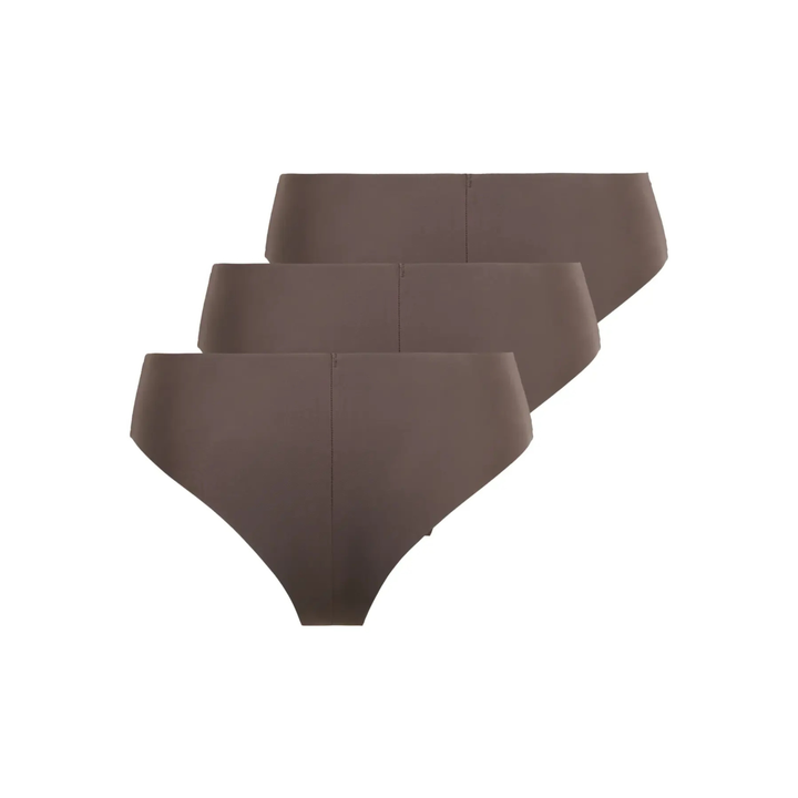 ONLY - 3-PAK TRUSSER - TRACY CHEEKY BRIEF 15353493 - SEAL BROWN