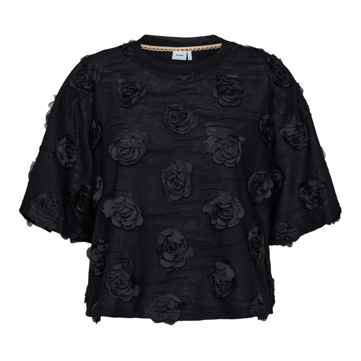 NÜMPH - T-SHIRT - ROSIE 706597 - CAVIAR