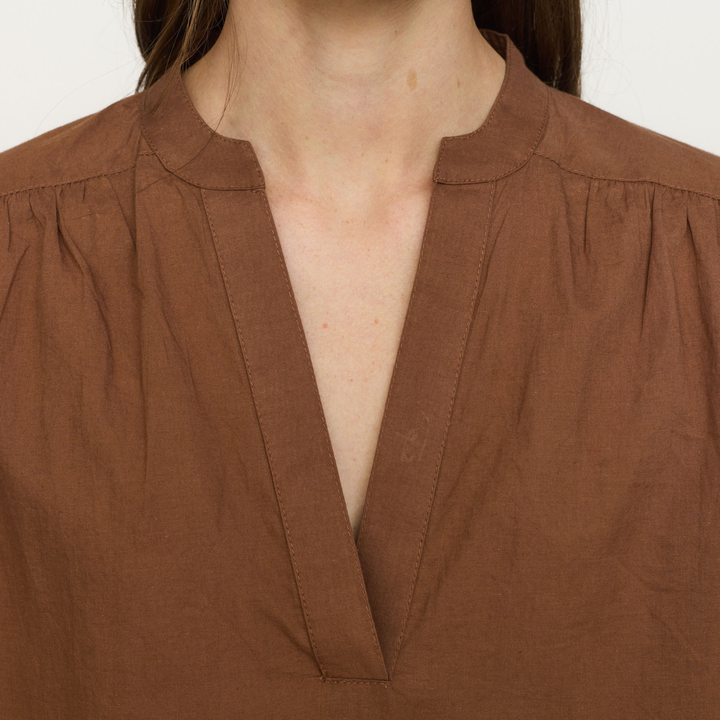 SOFT REBELS - BLUSE - GALLIA SR326-726 - BISON