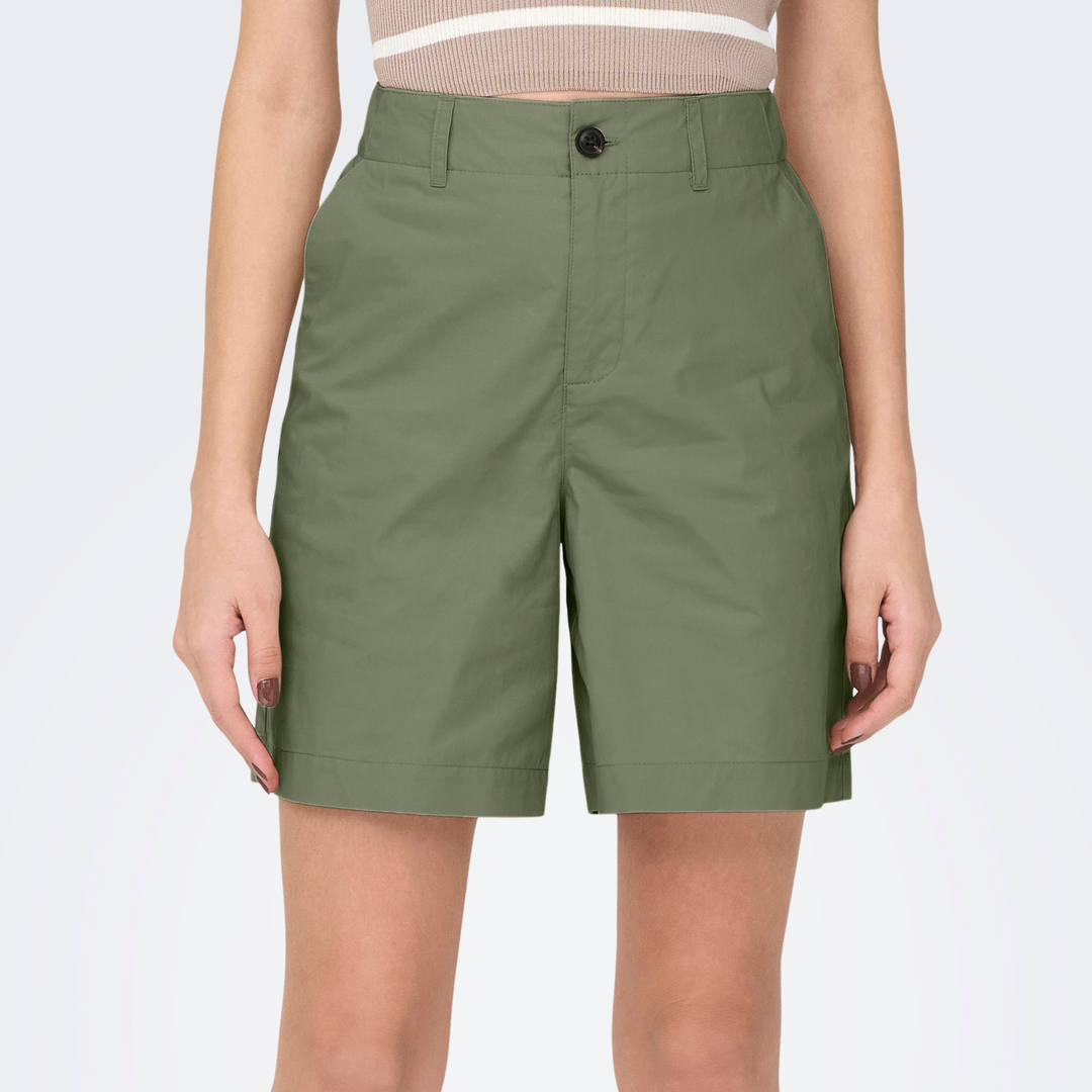 ONLY - SHORTS - ZORA 15344538 - OIL GREEN
