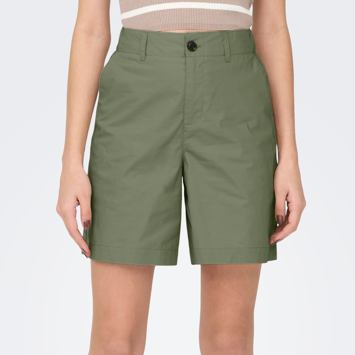 ONLY - SHORTS - ZORA 15344538 - OIL GREEN