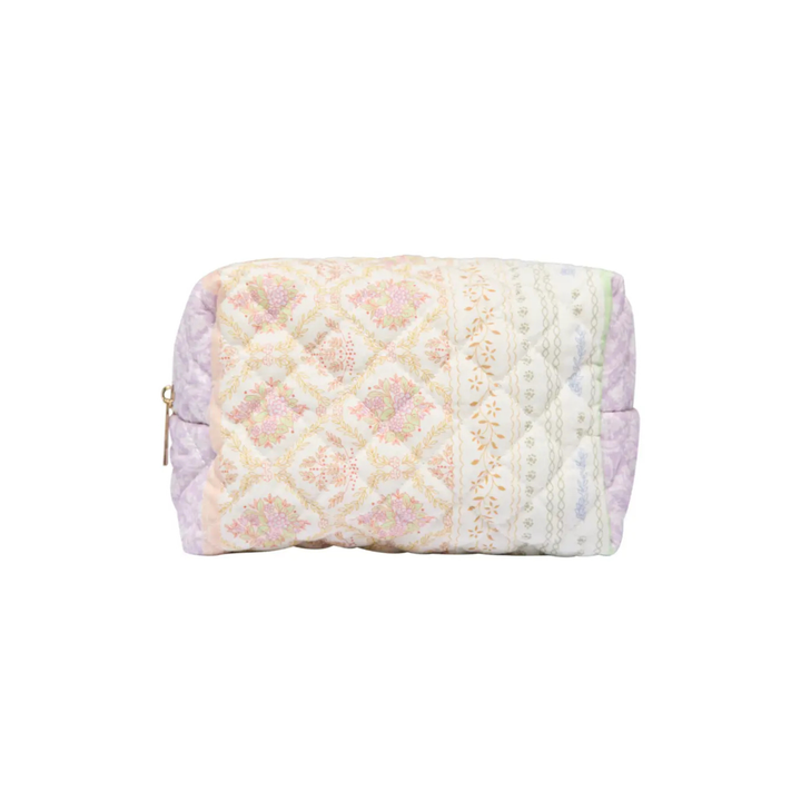 ONLY - KOSMETIK TASKE - KAMILLA 15384038 - CLOUD DANCER/MIXED FLOWERS