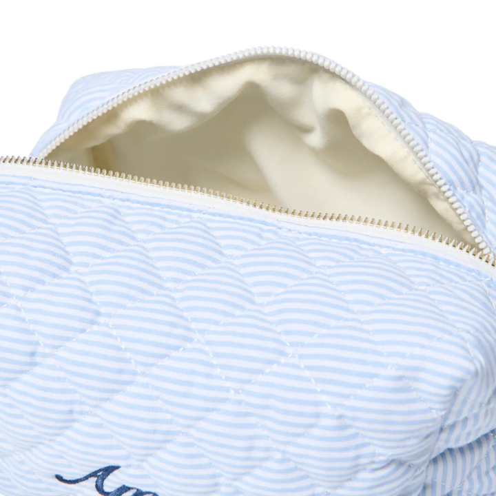 ONLY - KOSMETIK TASKE - KAMILLA 15384038 - SOFT CHAMBRAY STRIPES