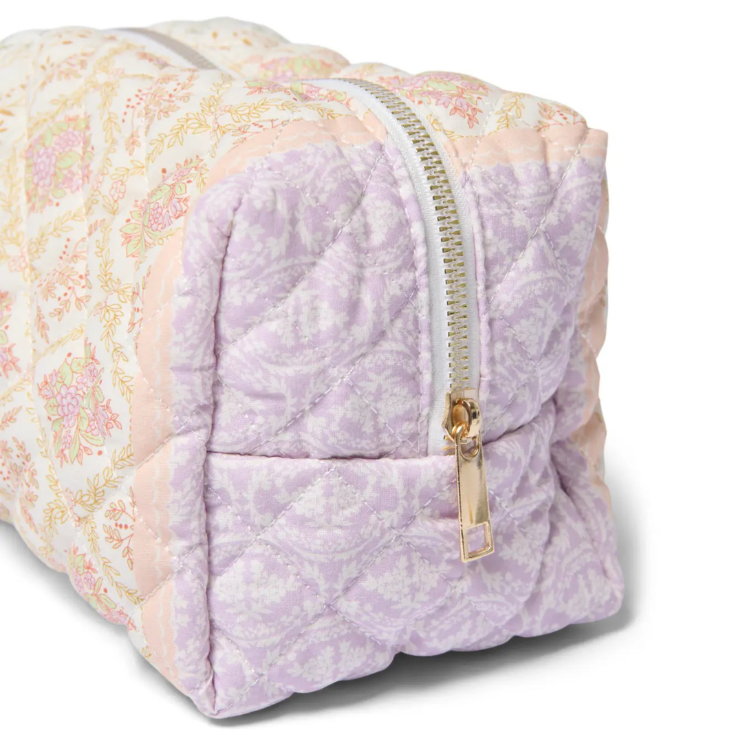 ONLY - KOSMETIK TASKE - KAMILLA 15384038 - CLOUD DANCER/MIXED FLOWERS