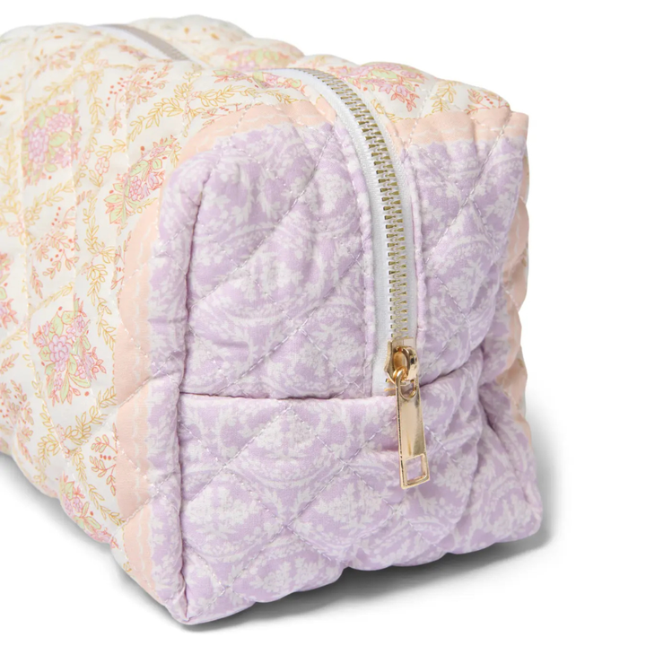 ONLY - KOSMETIK TASKE - KAMILLA 15384038 - CLOUD DANCER/MIXED FLOWERS