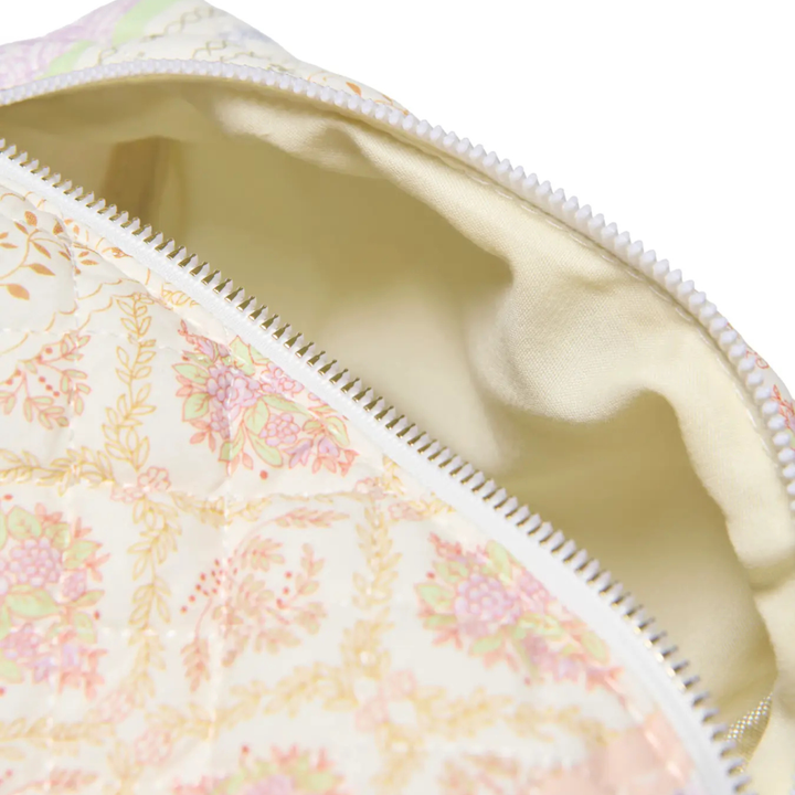 ONLY - KOSMETIK TASKE - KAMILLA 15384038 - CLOUD DANCER/MIXED FLOWERS