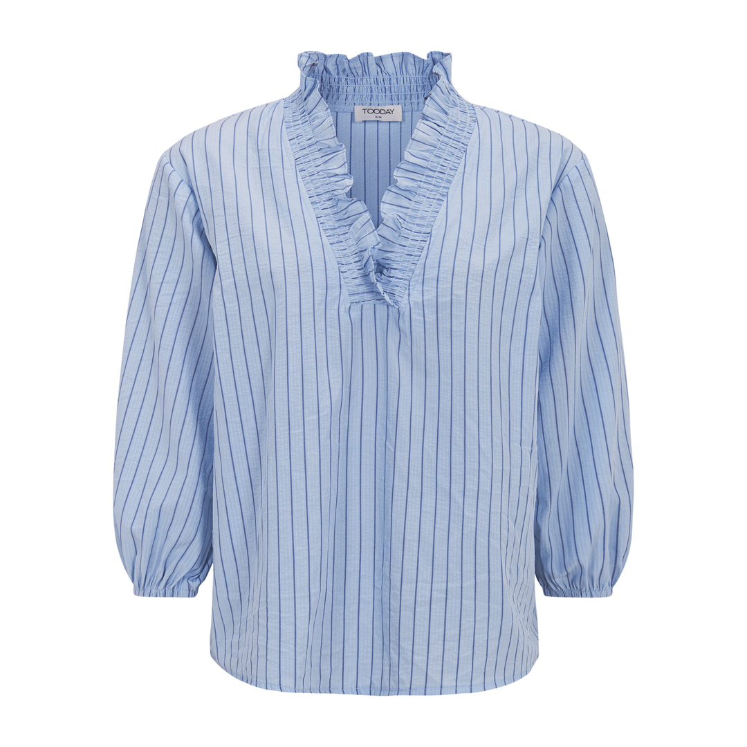 TOODAY - SKJORTE - ARIA TD226-126 - CHAMBRAY BLUE