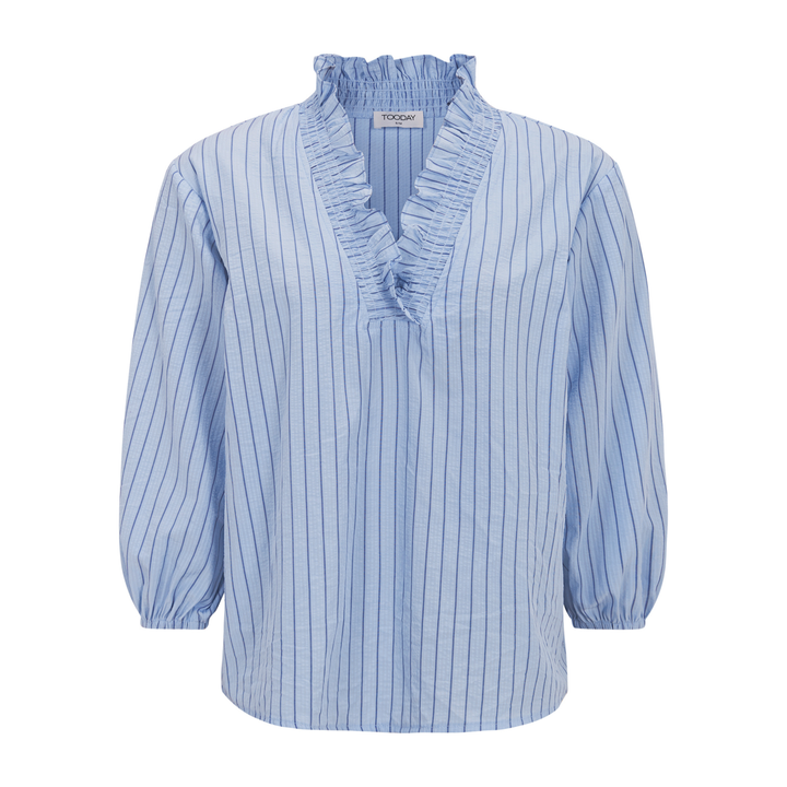 TOODAY - SKJORTE - ARIA TD226-126 - CHAMBRAY BLUE