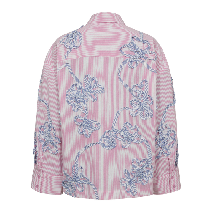 NÜMPH - SKJORTE - EMELIA OVERSIZE 707015 - PRISM PINK