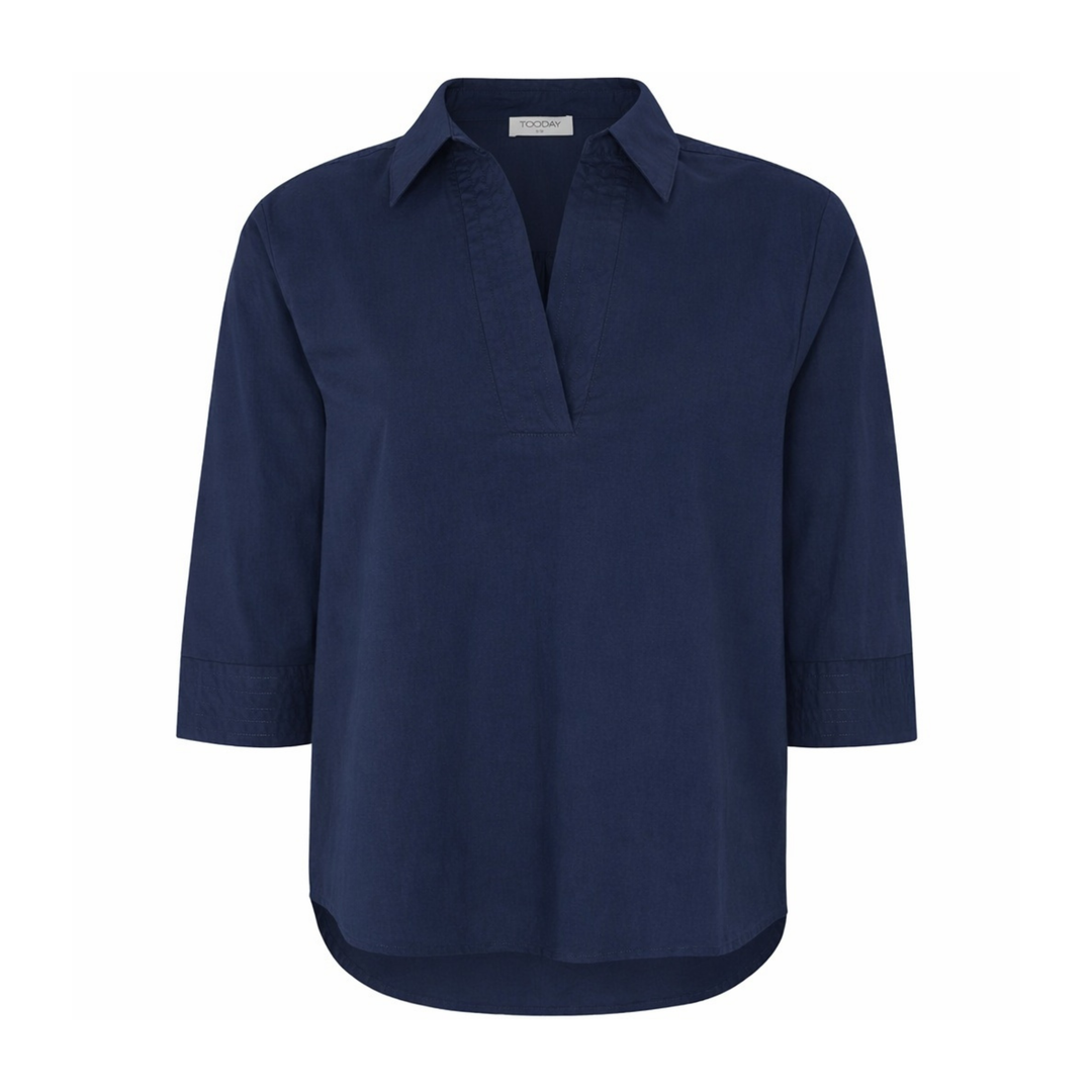 TOODAY - SKJORTE - ASHA TD1126-111 - DARK SAPPHIRE