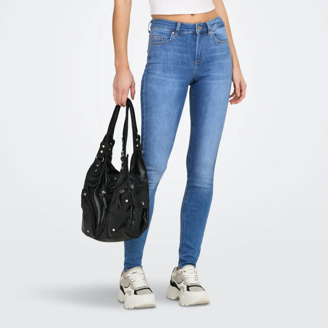 ONLY - JEANS - BLUSH MID 15225794 - MEDIUM BLUE DENIM
