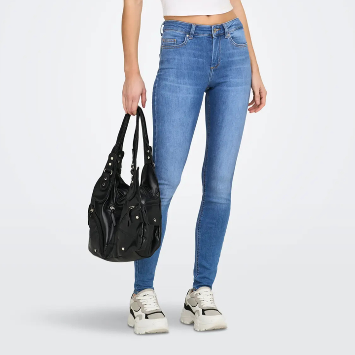 ONLY - JEANS - BLUSH MID 15225794 - MEDIUM BLUE DENIM