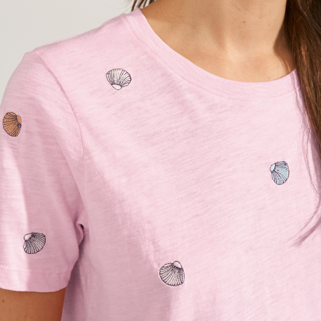 NÜMPH - T-SHIRT - SHELLPA 706818 - PRISM PINK
