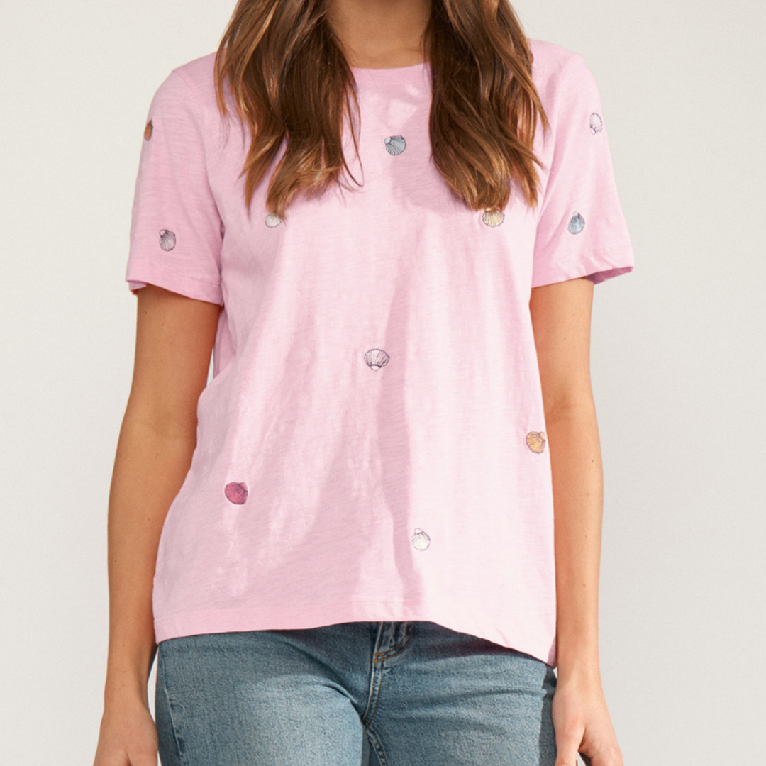 NÜMPH - T-SHIRT - SHELLPA 706818 - PRISM PINK