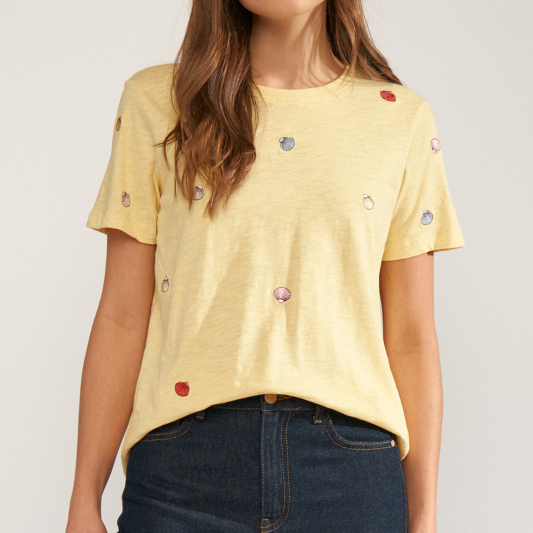 NÜMPH - T-SHIRT - SHELLPA 706818 - POPCORN