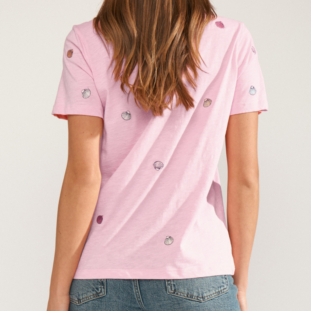 NÜMPH - T-SHIRT - SHELLPA 706818 - PRISM PINK