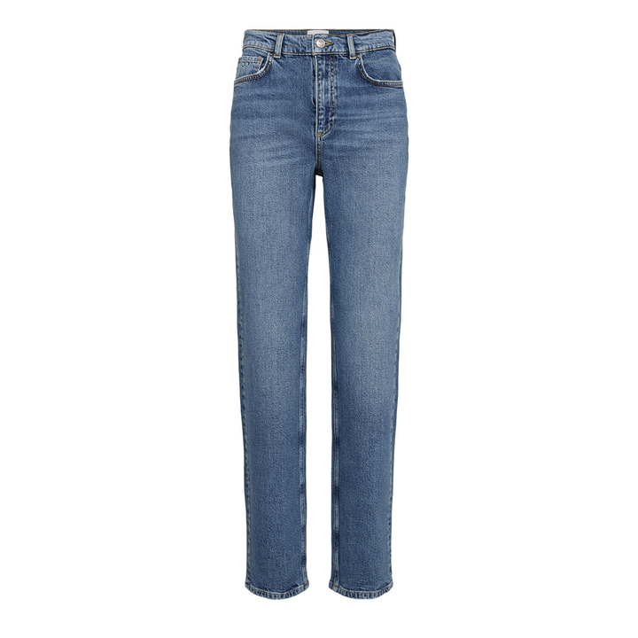 NÜMPH - JEANS - OSLO STRAIGHT 706672 - MEDIUM BLUE DENIM