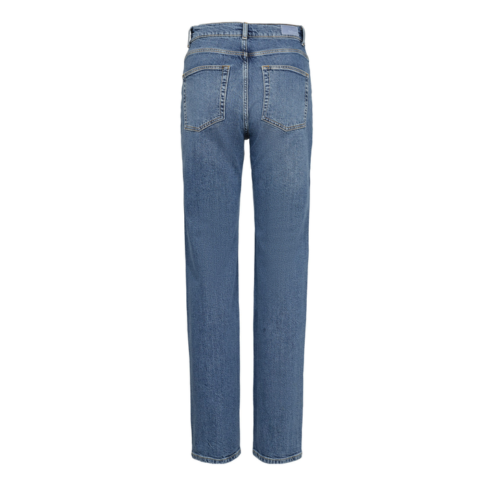 NÜMPH - JEANS - OSLO STRAIGHT 706672 - MEDIUM BLUE DENIM