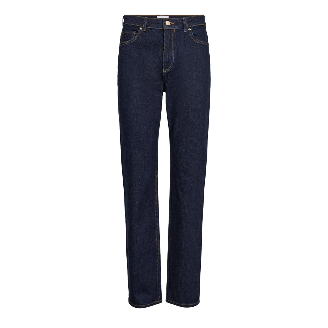NÜMPH - JEANS - OSLO STRAIGHT 707117 - DARK BLUE DENIM
