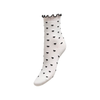 ONLY - STRØMPE - HOLLY GIRLY 15367268 - CLOUD DANCER/BLACK HEART/LETTUCE EDGE